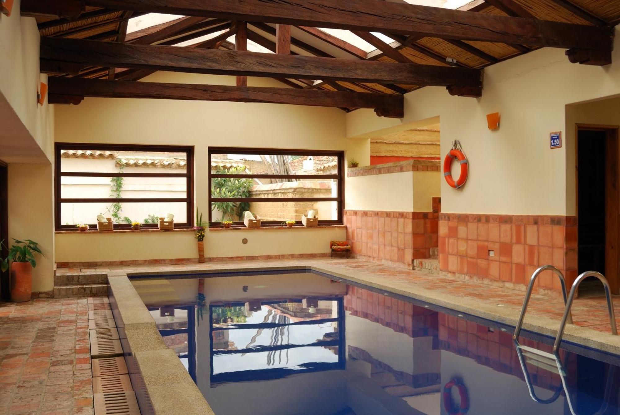 Hotel Y Spa Getsemani فيلا دي ليفا المظهر الخارجي الصورة